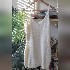 Pink Lily Faux Fur Mini Dress - Women's Size XL